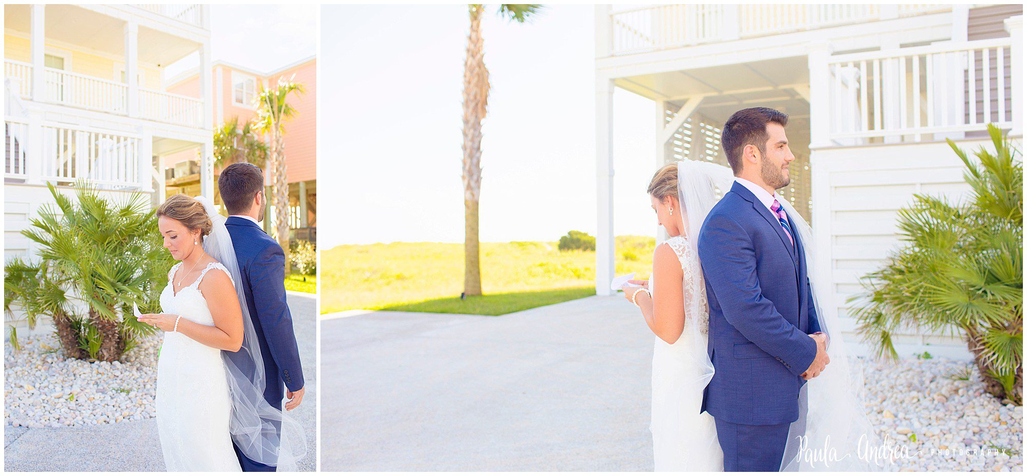 southport nc wedding, oak island nc wedding, north carolina beach wedding, north carolina wedding photographer, first look, first look wedding 