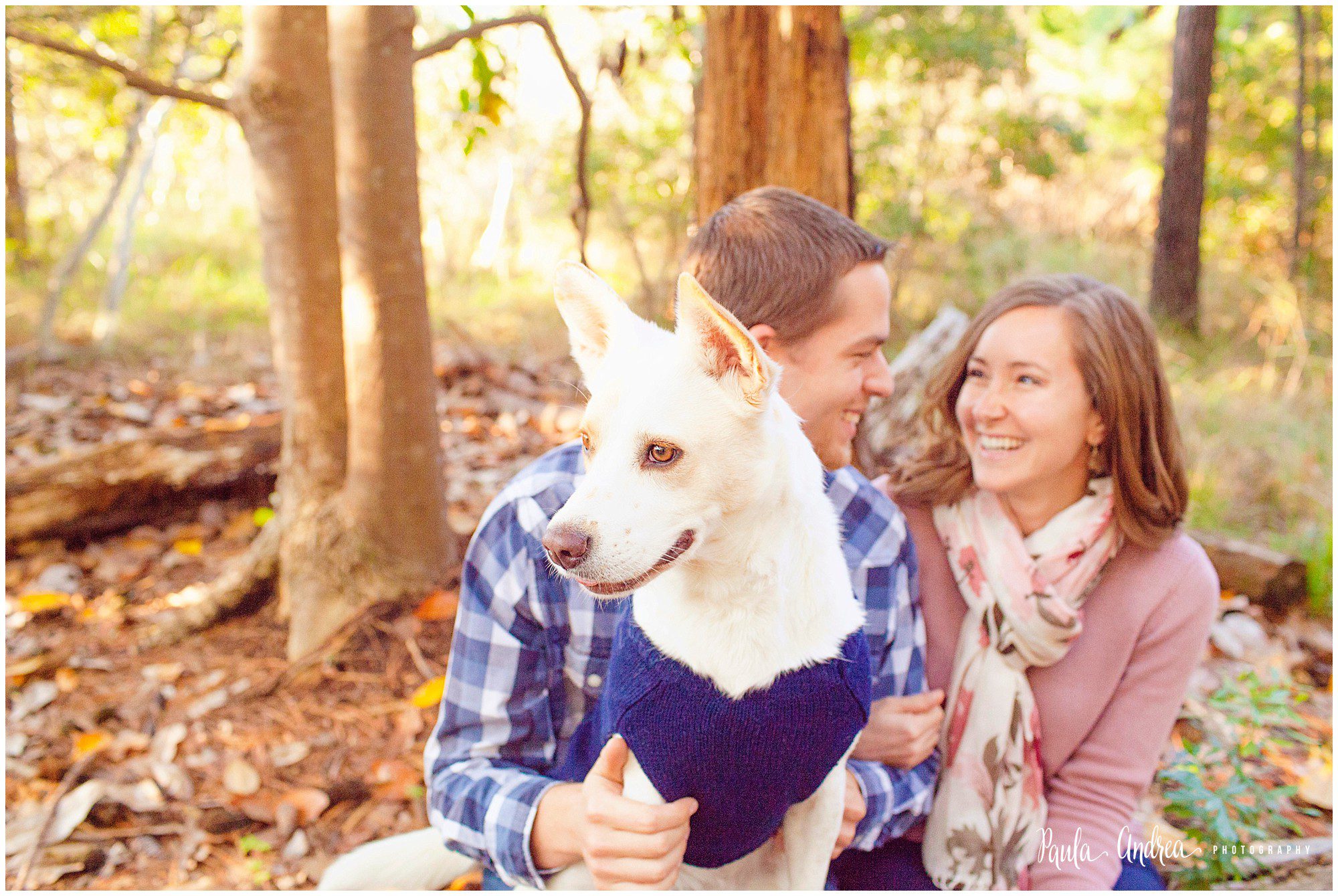 family portraits with your pet at carolina beach state park, nc 
