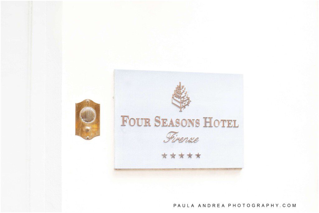 four seasons firenze florence italy sign