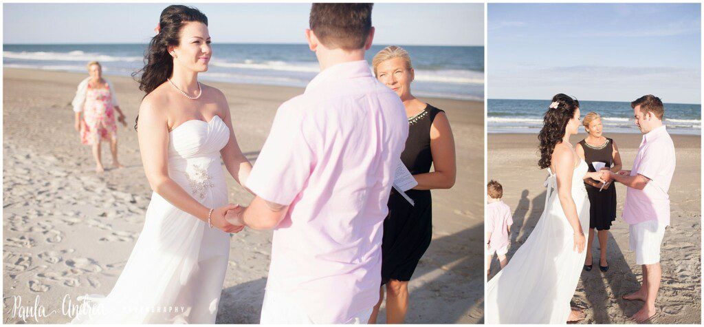 nc beach wedding ceremony 