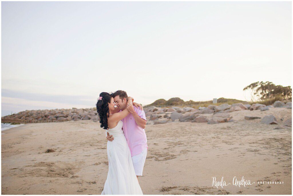 nc beach wedding photographer fort fisher elopement