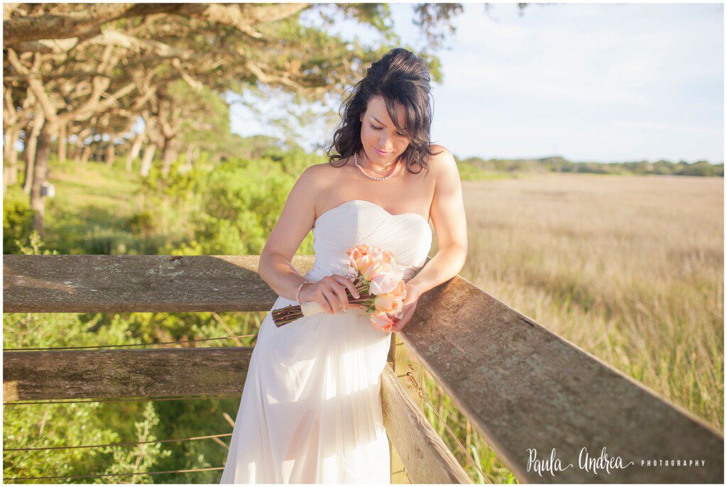 bride at fort fisher nc