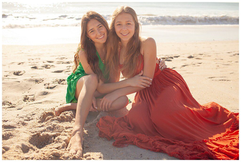 high school senior portraits at the gardens of Blockade Runner Hotel Wrightsville beach Nc