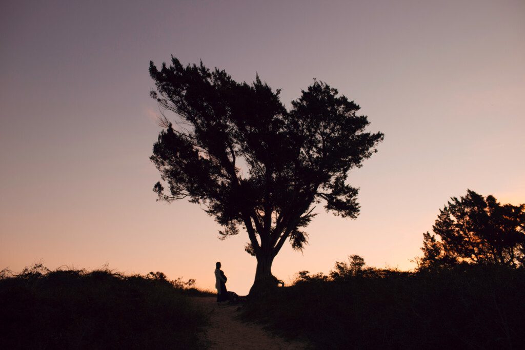 fort fisher sunrise pregnancy photo session